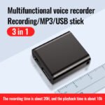 Multifunctional voice recorder /recording /MP3/USB stick ( 3 in 1 ) - Image 20