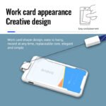 Creative design of work card appearance,multifunctional voice recorder ( white colour ) - Image 24