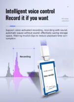 Creative design of work card appearance,multifunctional voice recorder ( white colour ) - Image 14