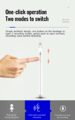 Creative design of work card appearance,multifunctional voice recorder ( white colour ) - Image 12