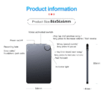 Smart Voice Recorder, Audio Recorder with Transcribe & Summarize, 64GB Memory, Meetings, Interviews, Black - Image 12