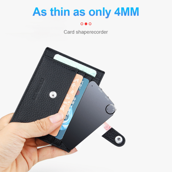 Smart Voice Recorder, Audio Recorder with Transcribe & Summarize, 64GB Memory,  Meetings, Interviews, Black